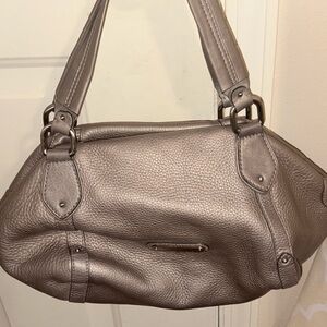 Chic Silver Women's Satchel